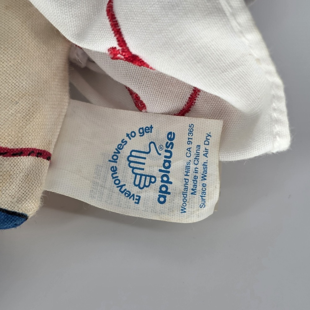 Vtg Applause Raggedy Ann Doll Beanbag Soft Cloth Rare 7" Height Handheld Plush - Picture 3 of 8